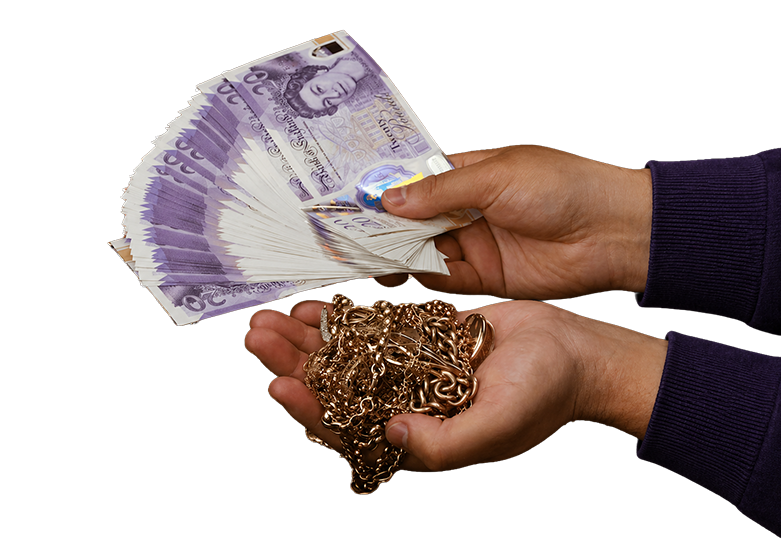 Scrap Gold Hand